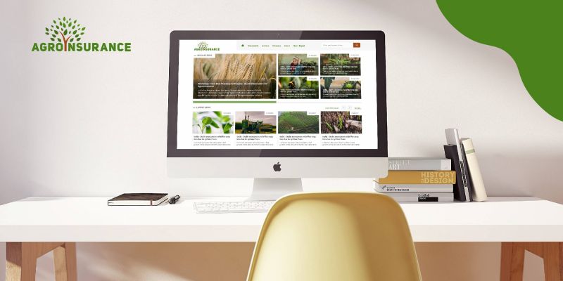 Web Design and Development of the official website for Agroinsurance International