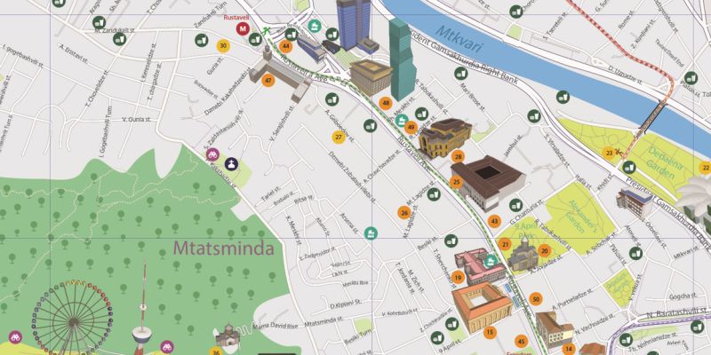 თბილისის საავტორო რუკის Magic Roads-ისთვის ბრენდირებული მესამე სერია