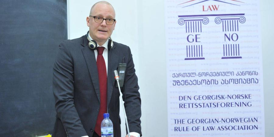 Official presentation  of NGO "Georgian-Norwegian Association of the rule of law"