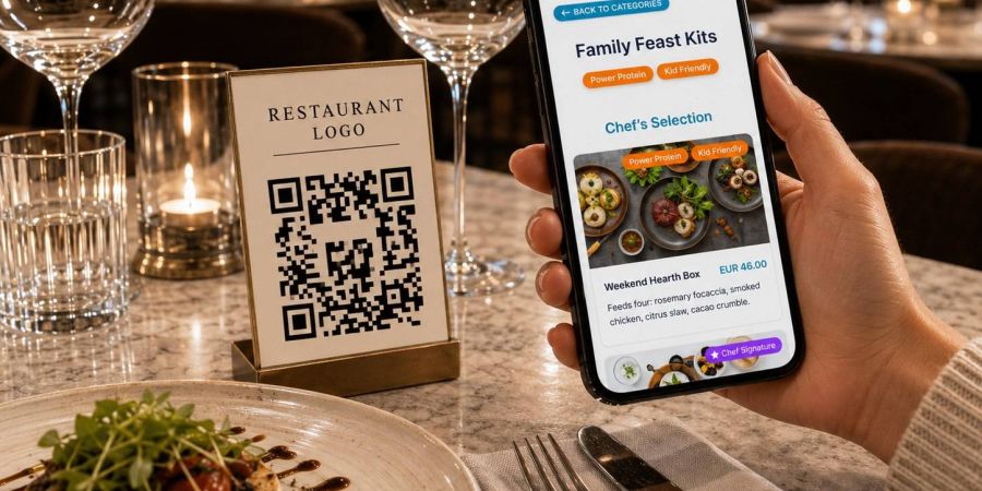 FoodMenu  -   ციფრული მენიუ კაფეებისა და რესტორნებისთვის