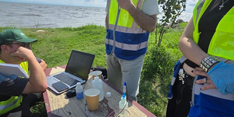 The second environmental monitoring field visit was carried out in Poti