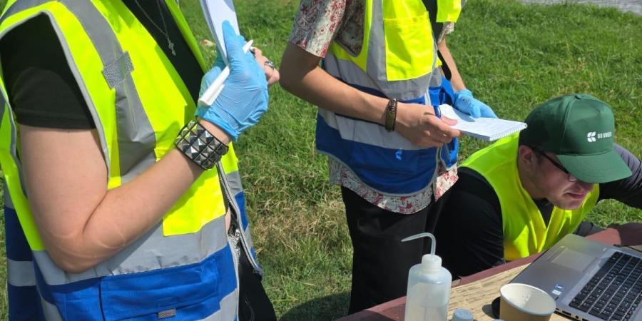 The second environmental monitoring field visit was carried out in Poti