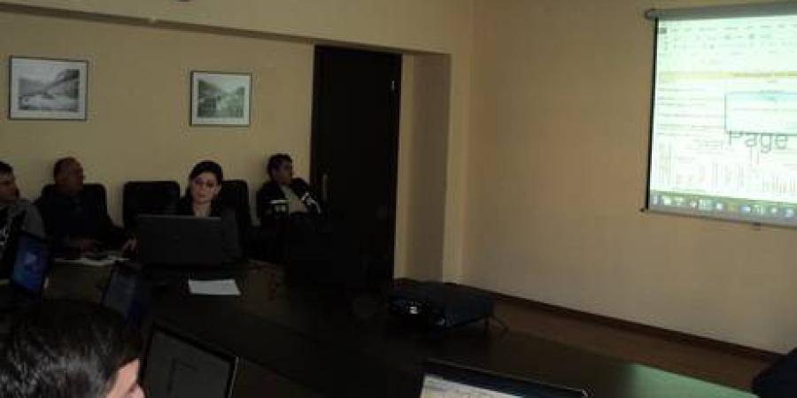 Training in Ministry of Regional Development and Infrastructure of Georgia (MRDI)